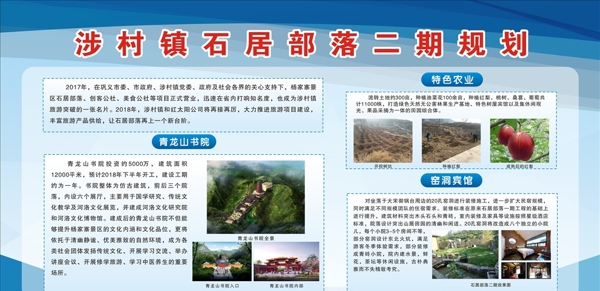藍色版面