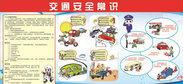 交通安全知識(shí)欄