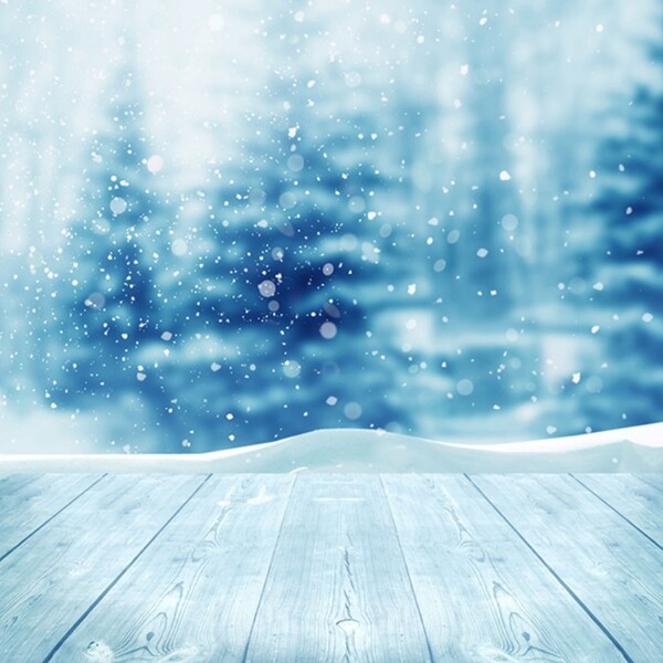 白色雪景主圖