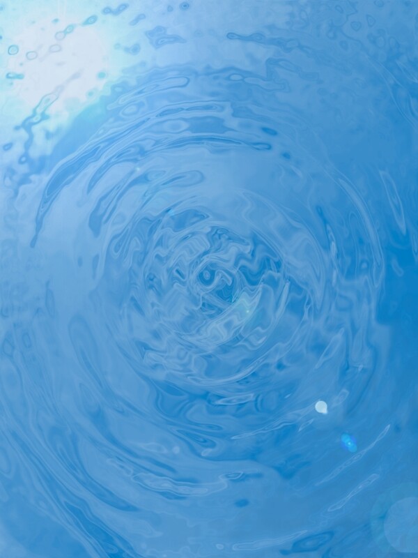 蓝色水纹旋涡背景