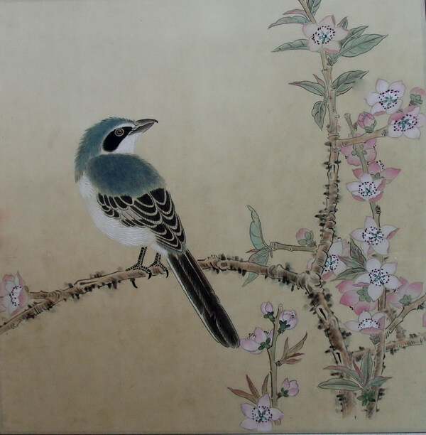 回眸工筆畫(huà)圖片