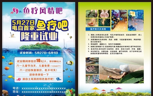 魚療單張