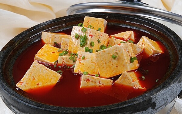 豫菜石锅豆腐图片
