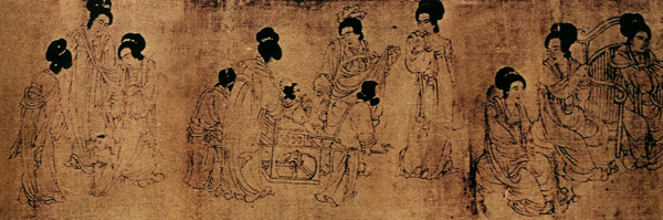 古代人物宮廷人物人物壁畫(huà)中國(guó)文化人物畫(huà)像中國(guó)風(fēng)中華藝術(shù)繪畫(huà)
