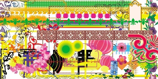 常用精美花邊花紋