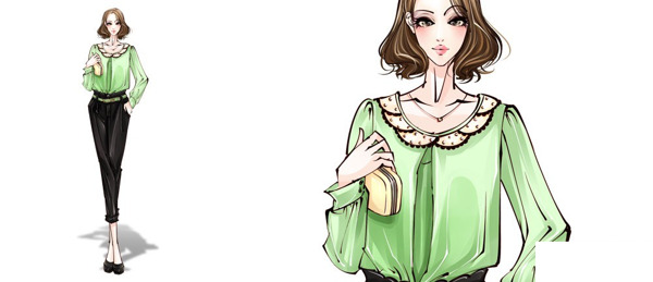 手繪服裝設(shè)計v