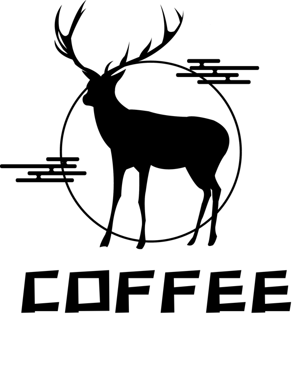 鹿剪影鹿logo图片