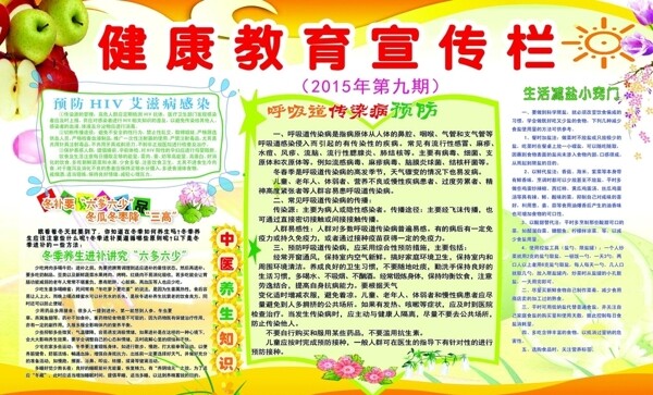 健康教育宣傳欄
