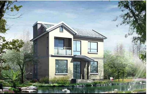 歐式建筑模型