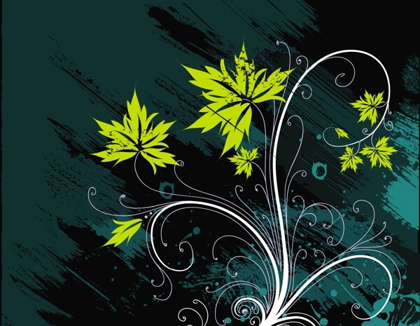 圖案歐美花紋圖形