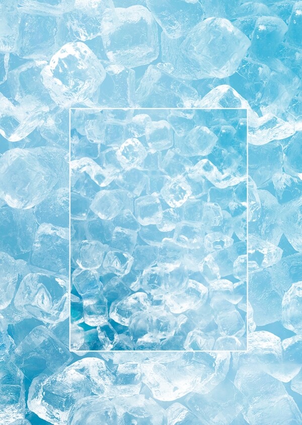 水纹水波高清背景冰爽清透蓝色水