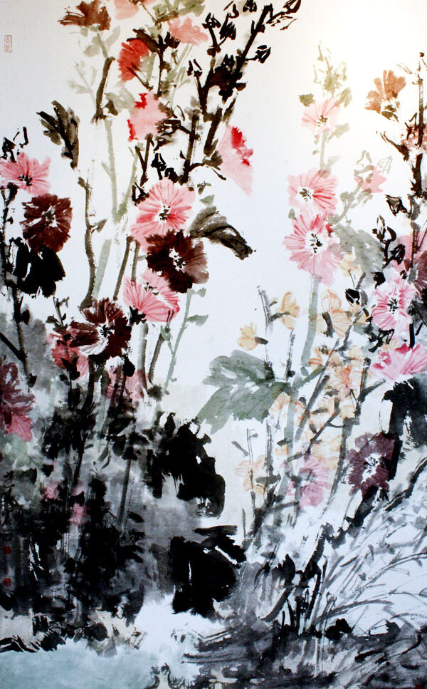春花漫爛圖片
