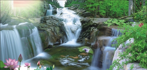 山水圖片