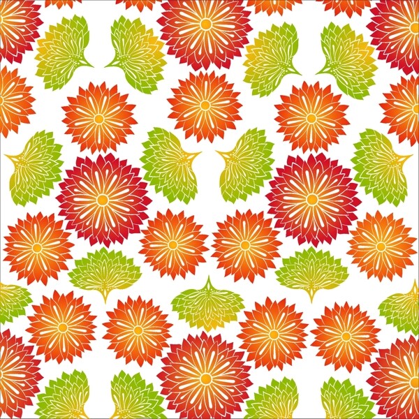 花紋矢量素材圖片