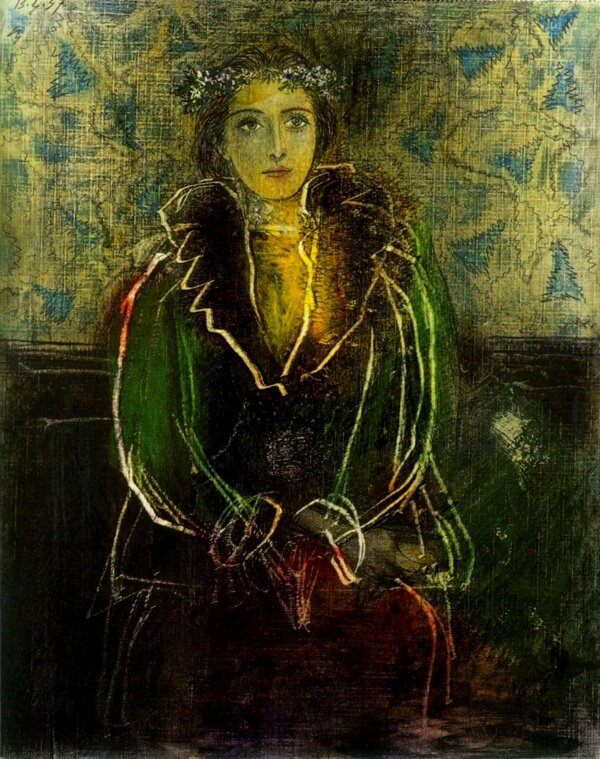 1937PortraitdeDoraMaar1西班牙畫家巴勃羅畢加索抽象油畫人物人體油畫裝飾畫