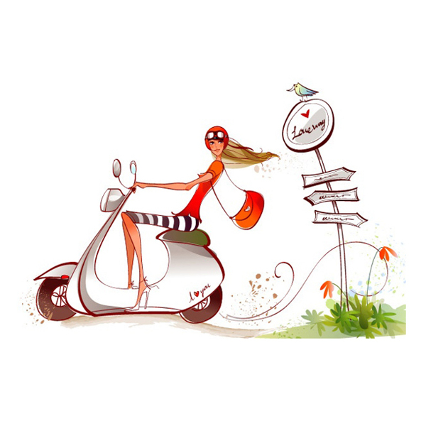 位圖插畫時(shí)尚插畫人物插畫插畫師免費(fèi)素材