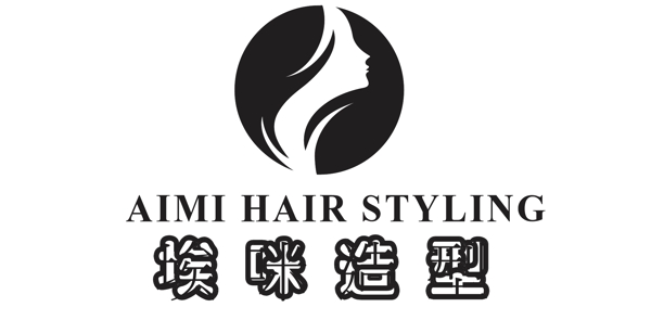 埃咪造型1理发店logo