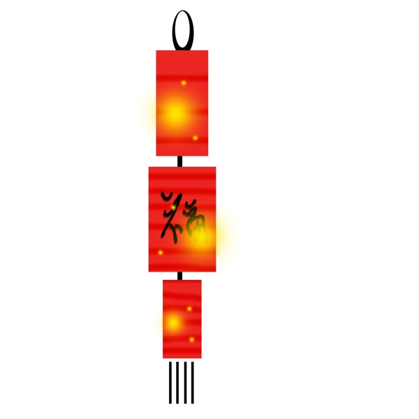 中式紅燈籠喜慶新年素材