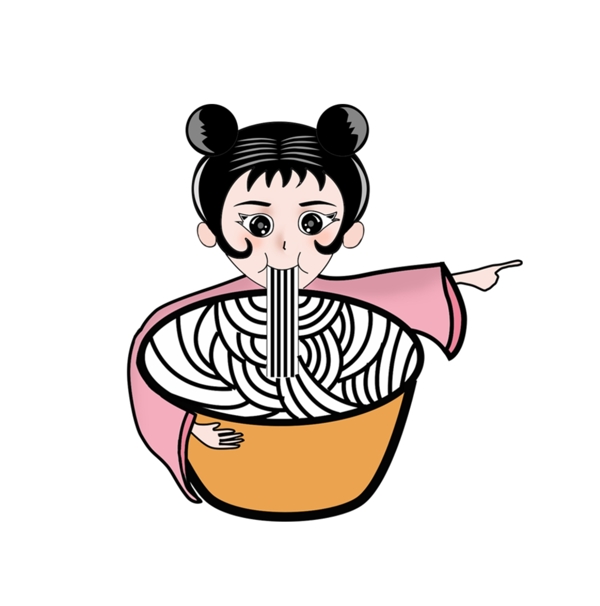 吃飯女公仔