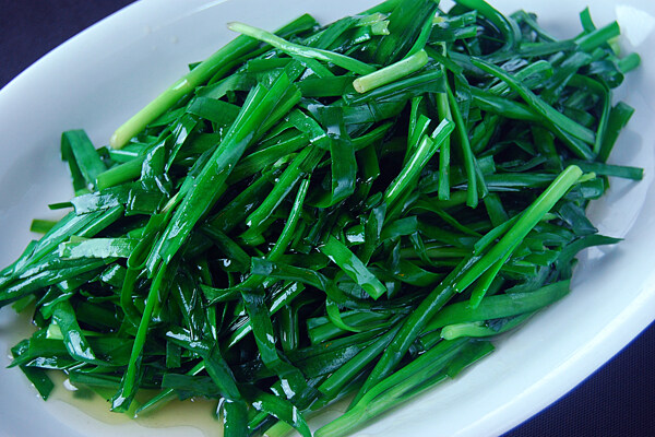 涼拌韭菜清炒韭菜圖片