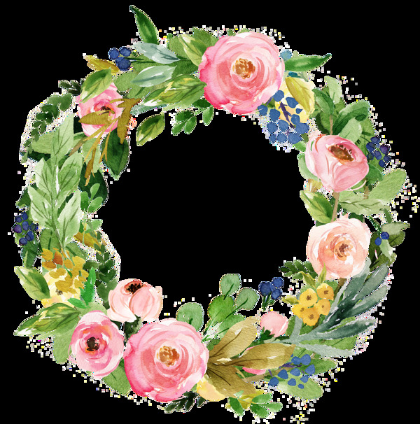 求婚花環(huán)png透明素材