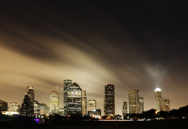 唯美城市夜景图片