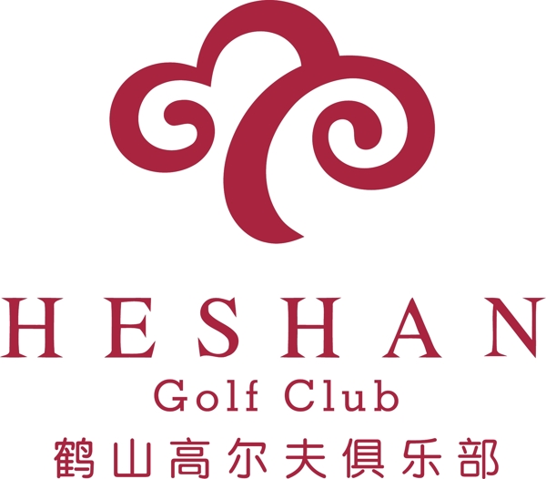 鹤山高尔夫俱乐部logo