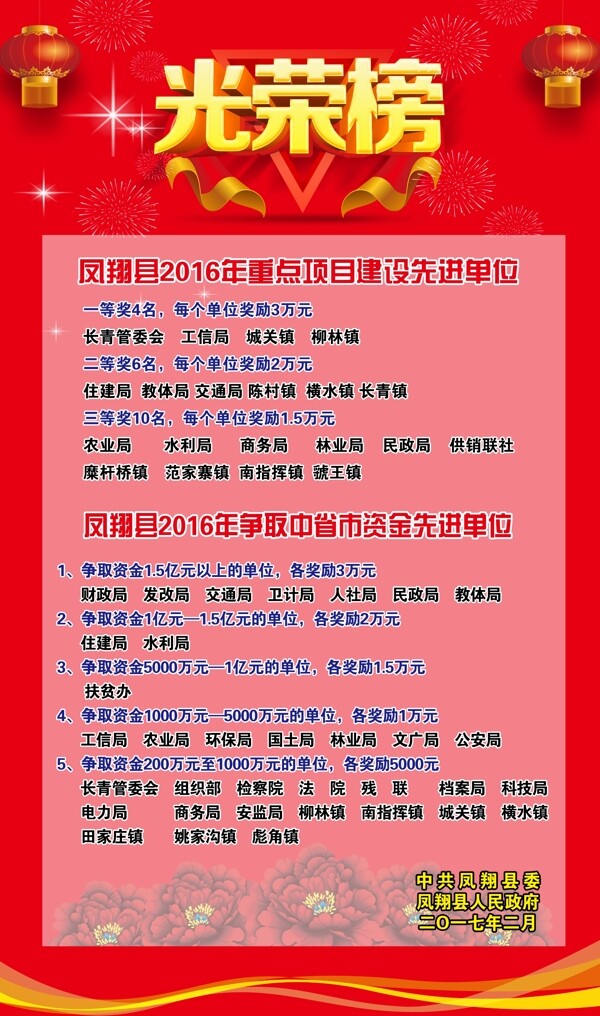 光榮榜