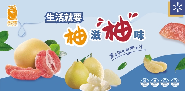 柚子广告围档图片
