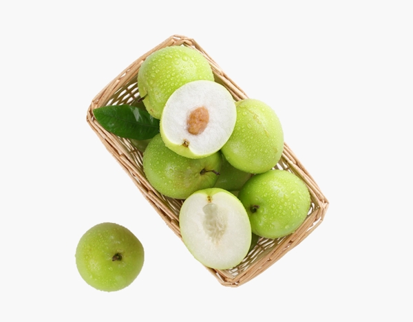 水果青枣果实苹果绿色植物新鲜食物