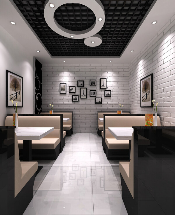 火鍋店效果圖