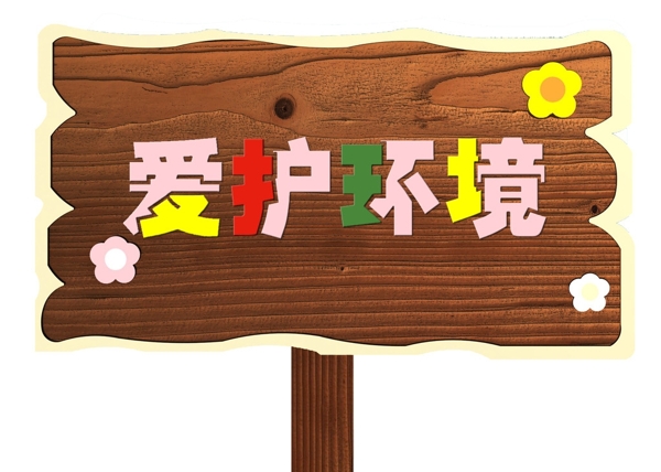 愛護環(huán)境導視牌