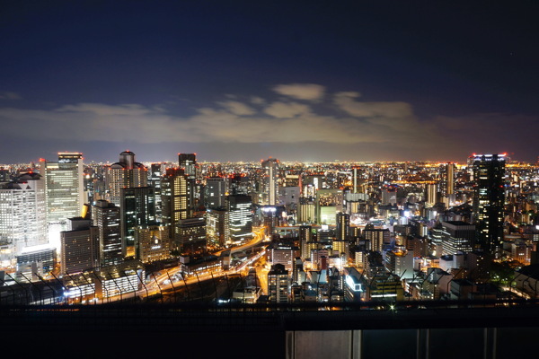 繁华都市城市夜景图片