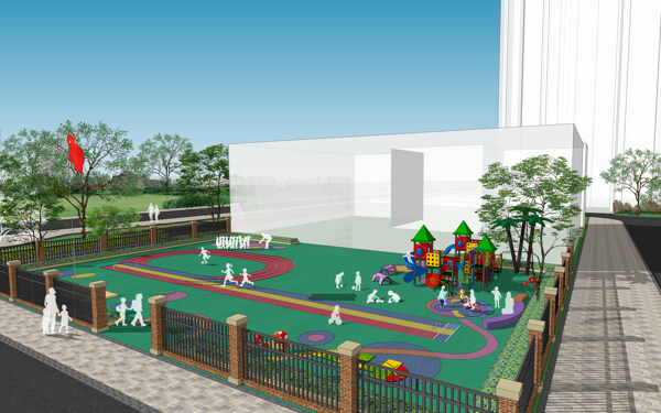 幼儿园室外活动区设计