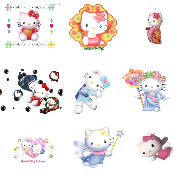 kitty貓合集圖片