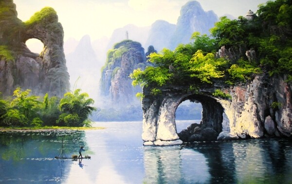 桂林山水圖片