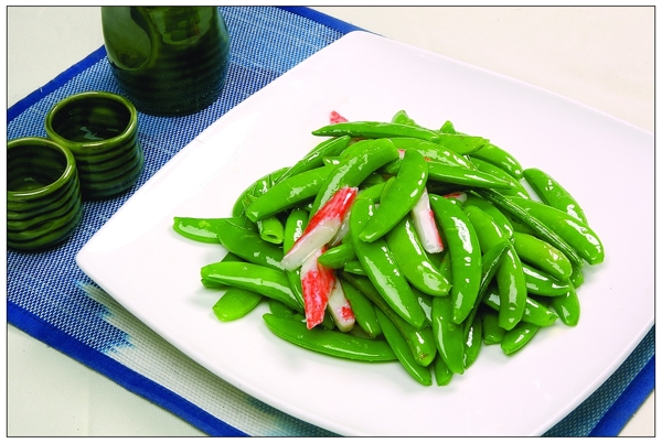 蜜豆蟹柳圖片