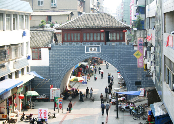 鄂州庾樓圖片