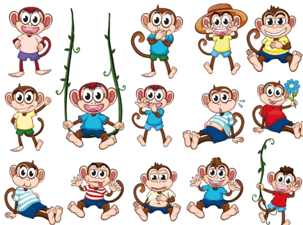 猴子快乐2016动物可爱