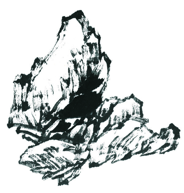 水墨山水畫圖片