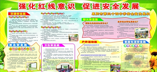 安全宣傳展板圖片
