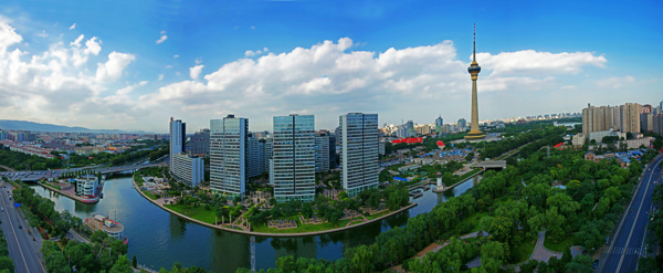 北京昆玉河风景图片