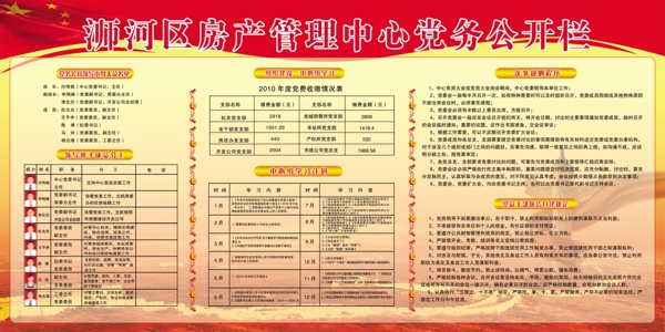 黨務(wù)公開欄圖片