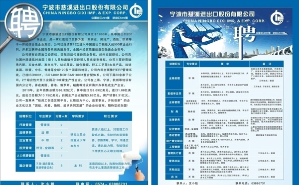 企業(yè)招聘海報(bào)