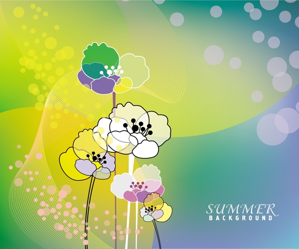 歐美花紋2172矢量EPS