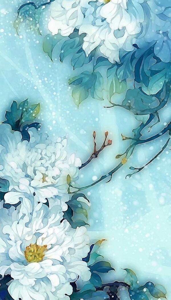 位圖寫意花卉植物花朵免費素材