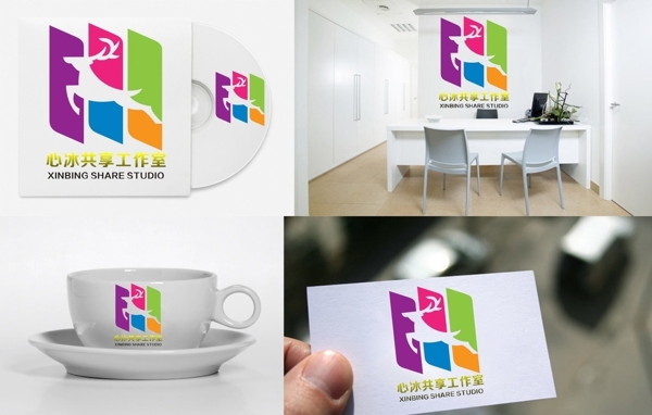 鹿LOGO