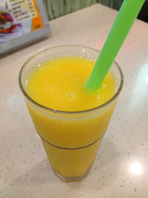 芒果汁芒果冰沙图片