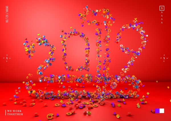 2019C4D創(chuàng)意海報