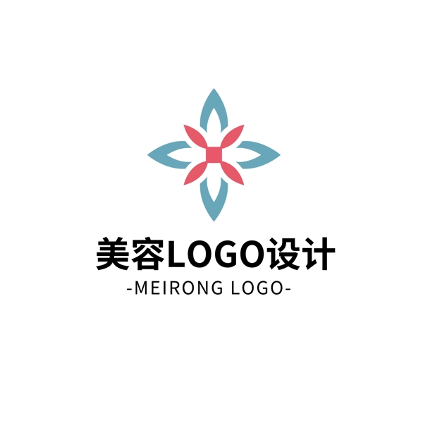 簡(jiǎn)約大氣美容美發(fā)logo設(shè)計(jì)